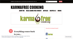 Desktop Screenshot of karma-free-cooking.com